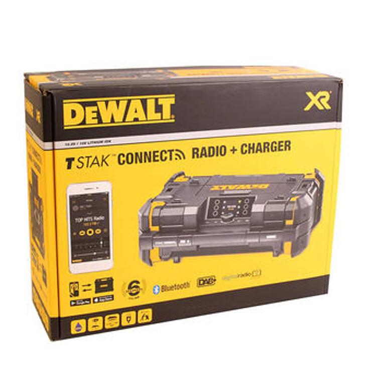 Rádio com Carregador TSTAK DWST1-81078 DEWALT 5