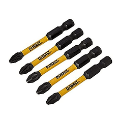 Conjunto 5 Bits Extreme FexTorq PH2x50mm DT7998T DEWALT