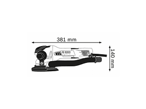 Lixadora excêntrica GET 75-150 BOSCH (em caixa de cartão)