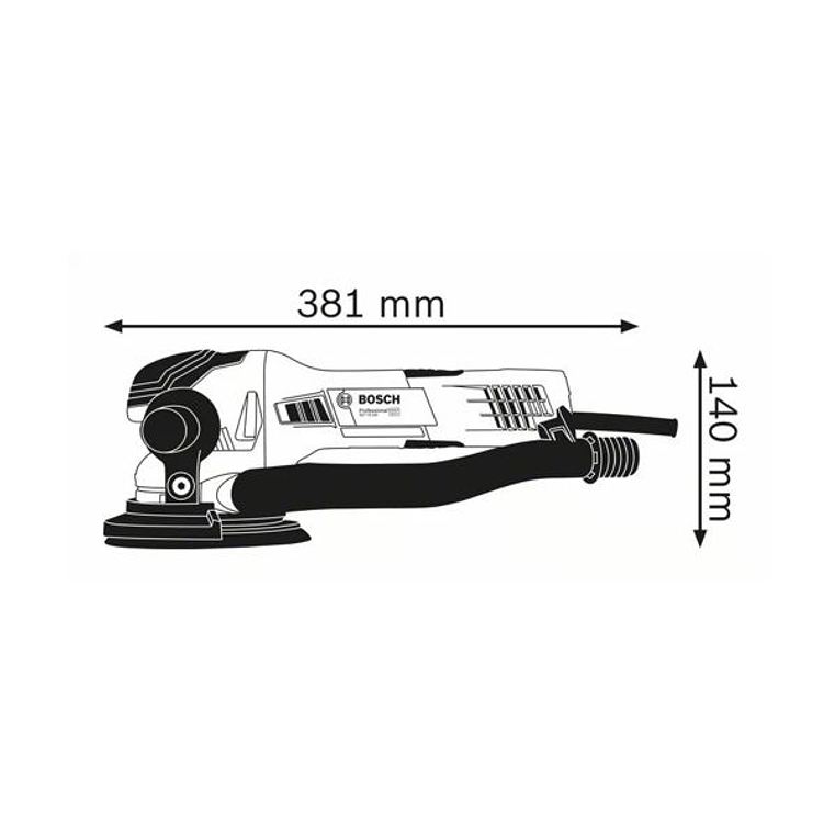 Lixadora excêntrica GET 75-150 BOSCH (em caixa de cartão) 2