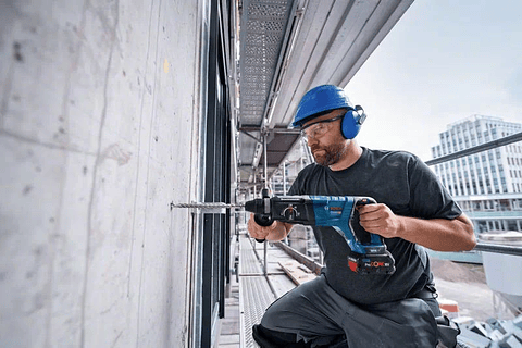 Martelo perfurador sds-plus sem fio GBH 18V-28 DC BOSCH