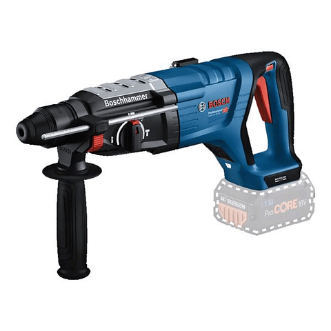 Martelo perfurador sds-plus sem fio GBH 18V-28 DC + 2x ProCORE18V 5.5Ah BOSCH