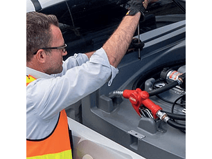 Depósito de Transporte Diesel 12V - 400 Litros PFT400P POWERED