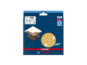 Folha de Lixa 150mm C470 EXPERT BOSCH 