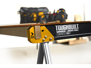 Cavalete/Mesa de Trabalho Dobrável Metalico (2 Uni) TB-C550 TOUGHBUILT
