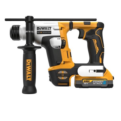 Martelo Perfurador sem fio XR18V SDS-PLUS + 2 Baterias POWERSTACK DCH172E2T DEWALT 2