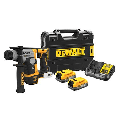 Martelo Perfurador sem fio XR18V SDS-PLUS + 2 Baterias POWERSTACK DCH172E2T DEWALT 1
