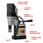 Berbequim com Base Magnética até 40mm 220VEBECO40S+/IC EUROBOOR  - vignette 2