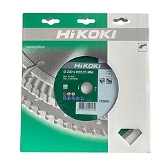 Disco de diamante 230mm Geral de Obra HIKOKI