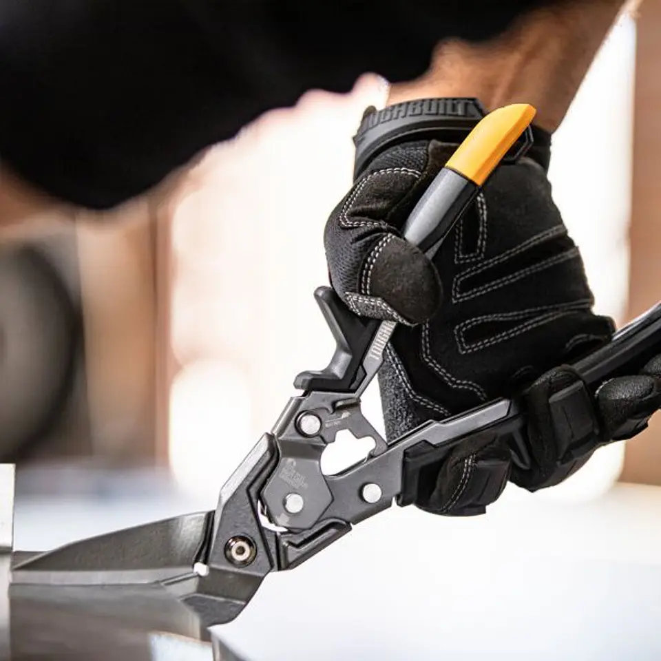 Tesoura de corte chapa inclinada para corte reto largo TB-H4-60-SOL TOUGHBUILT 3