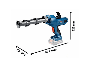 Pistola de Silicone sem fio até 310ml GCG 18V-310 BOSCH