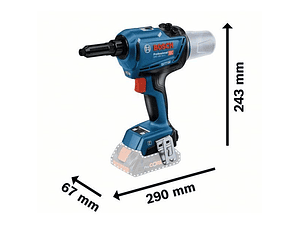 Rebitadora sem fio GRG 18V-16 C em caixa de cartão BOSCH