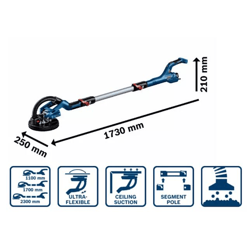 Lixadora de Paredes e Tectos (Girafa) GTR 55-225 BOSCH 2