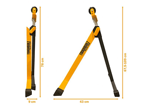 Cavalete/Suporte com Rolo TB-S200 TOUGHBUILT