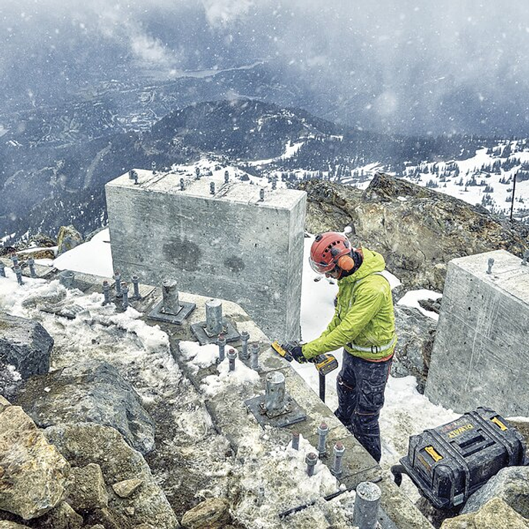 Rebarbadora sem Escovas 125mm DCG418NT 54V XR FLEXVOLT DEWALT 5