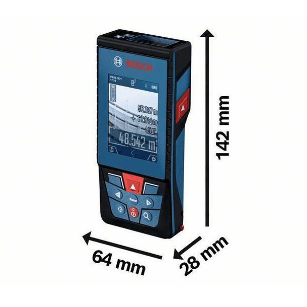 Medidor de distancias Laser GLM 100-25 C BOSCH 2