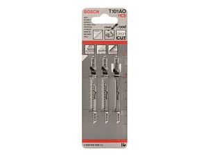 Lamina de Serra Vertical T 101 AO CLEAN FOR WOOD BOSCH (3 Unidades)