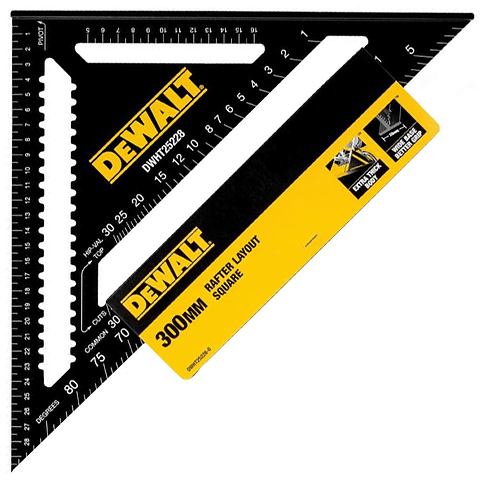 Esquadro Metrico 30 cm DWHT25228-0 DEWALT 
