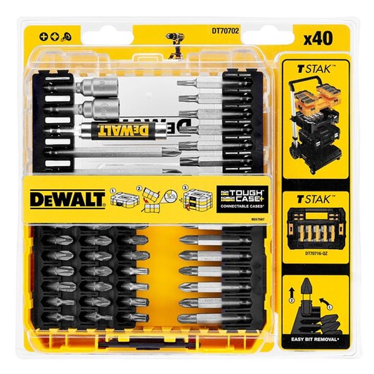 Jogo de Bits 40 Peças DT70702 DEWALT 3