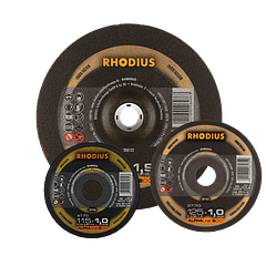 Disco de Corte Metal/Aço Inox Alpha Line XT70 RHODIUS