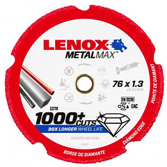 Disco de Diamante Corte Metal 76mm METALMAX™ TIPO 41 LENOX - COPIE