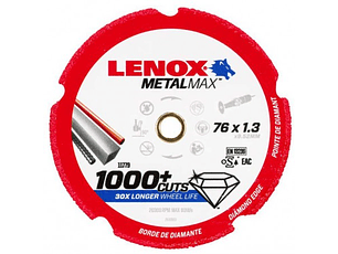 Disco de Diamante Corte Metal 76mm METALMAX™ TIPO 41 LENOX 