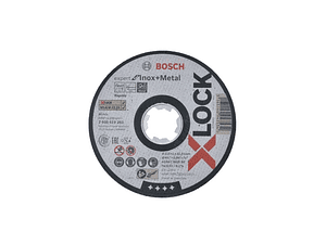 Disco de Corte 115 x 1.0mm X-LOCK EXPERT FOR INOX AND METAL BOSCH