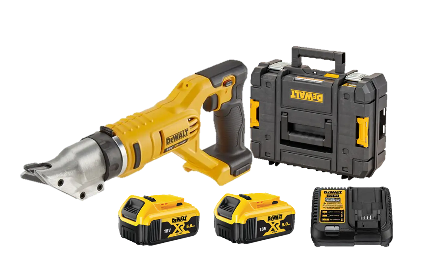 Tesoura de Cortar Chapa XR18V DCS491P2 DEWALT  1