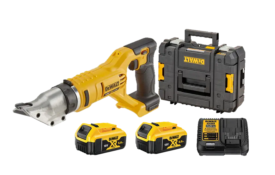 Tesoura de Cortar Chapa XR18V DCS491P2 DEWALT  1