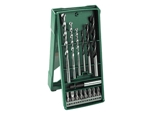 Conjunto de Brocas e Pontas de Aparafusar Mini X-Line BOSCH DIY (15 pcs)