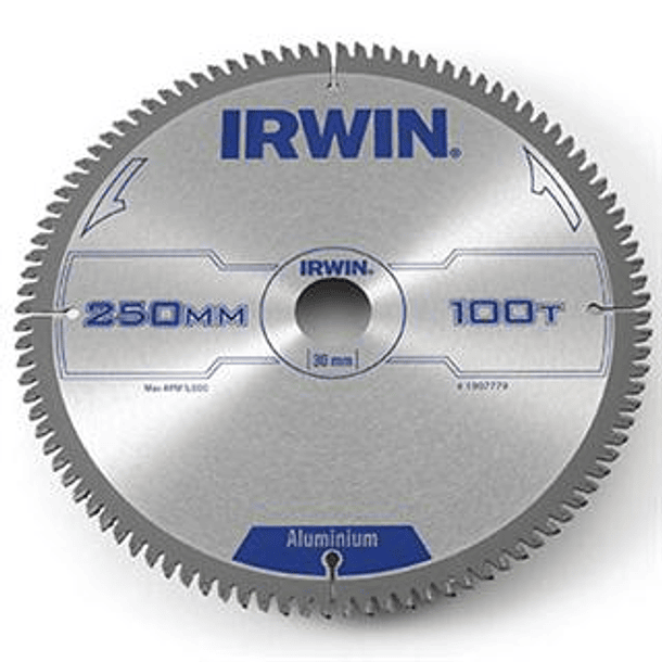 Disco de Serra Circular Corte de Aluminio IRWIN  6