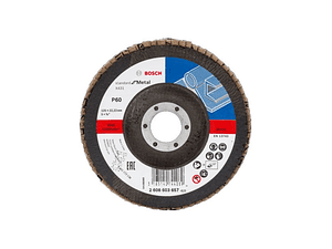 Disco de lixa em lamelas 125mm X431 Standard para Metal BOSCH (10 un.)
