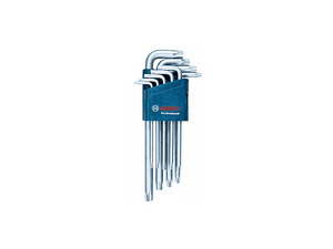 Conjunto de 9 chaves TORX BOSCH