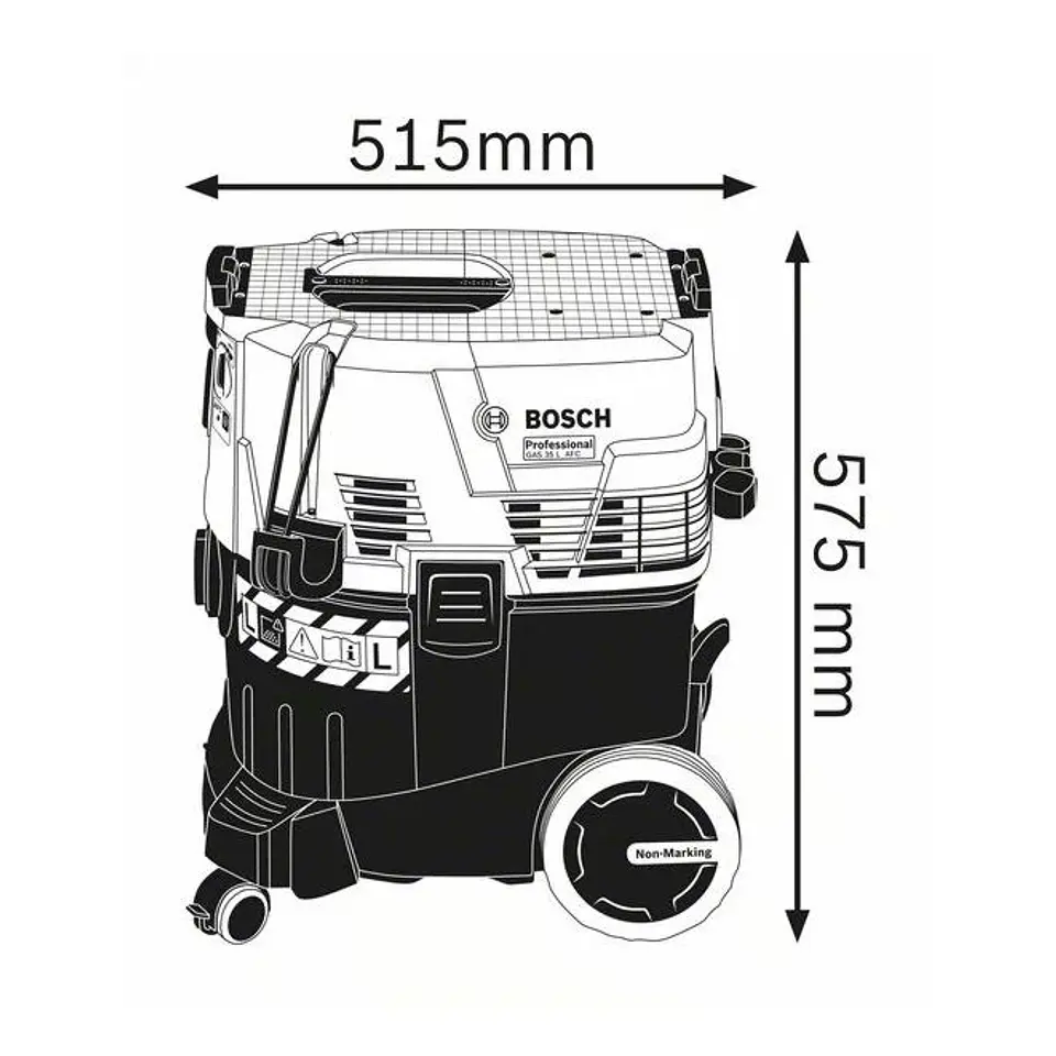 Aspirador universal GAS 35 L AFC BOSCH 3