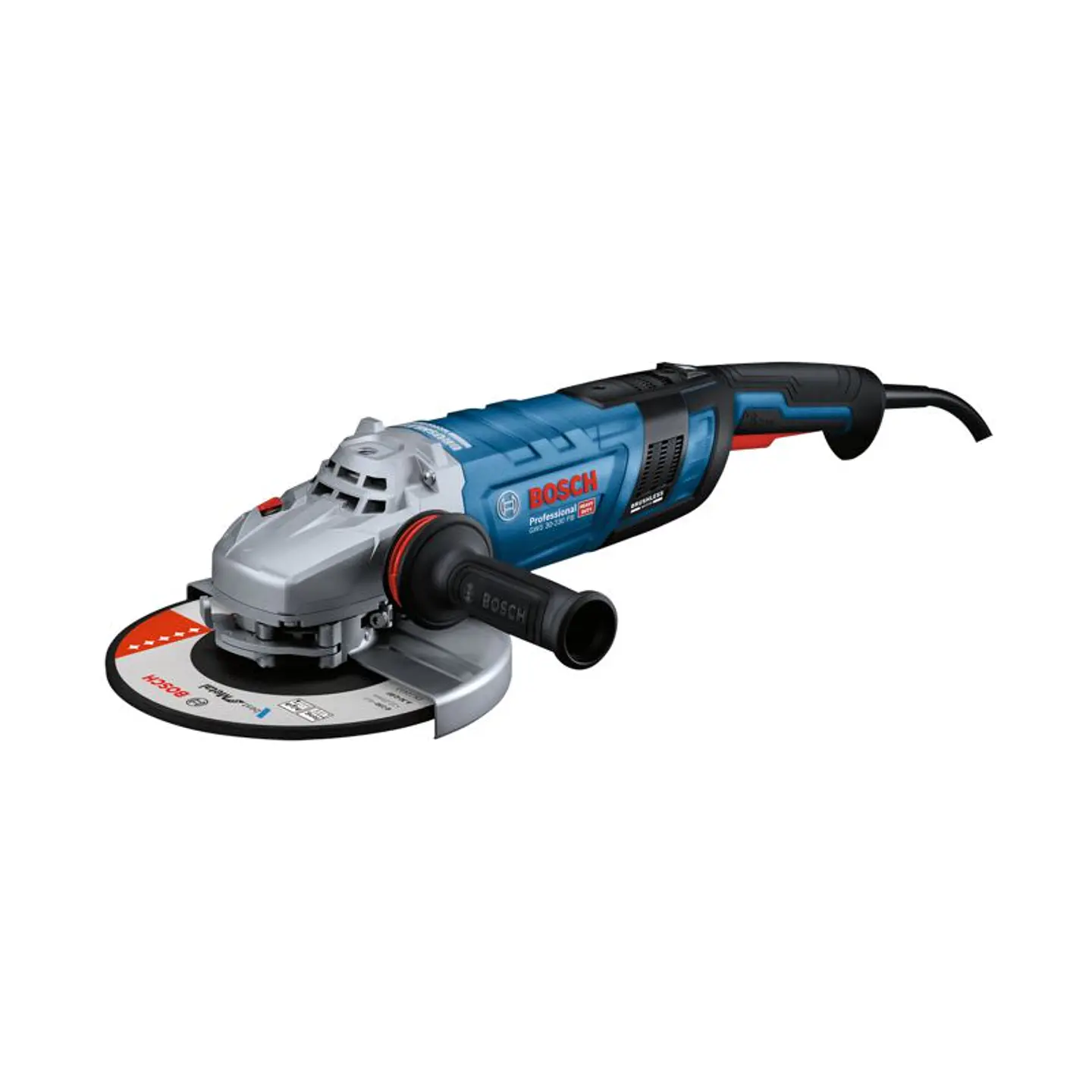 Rebarbadora grande sem escovas 2.800W 230mm GWS 30-230 PB BOSCH 1