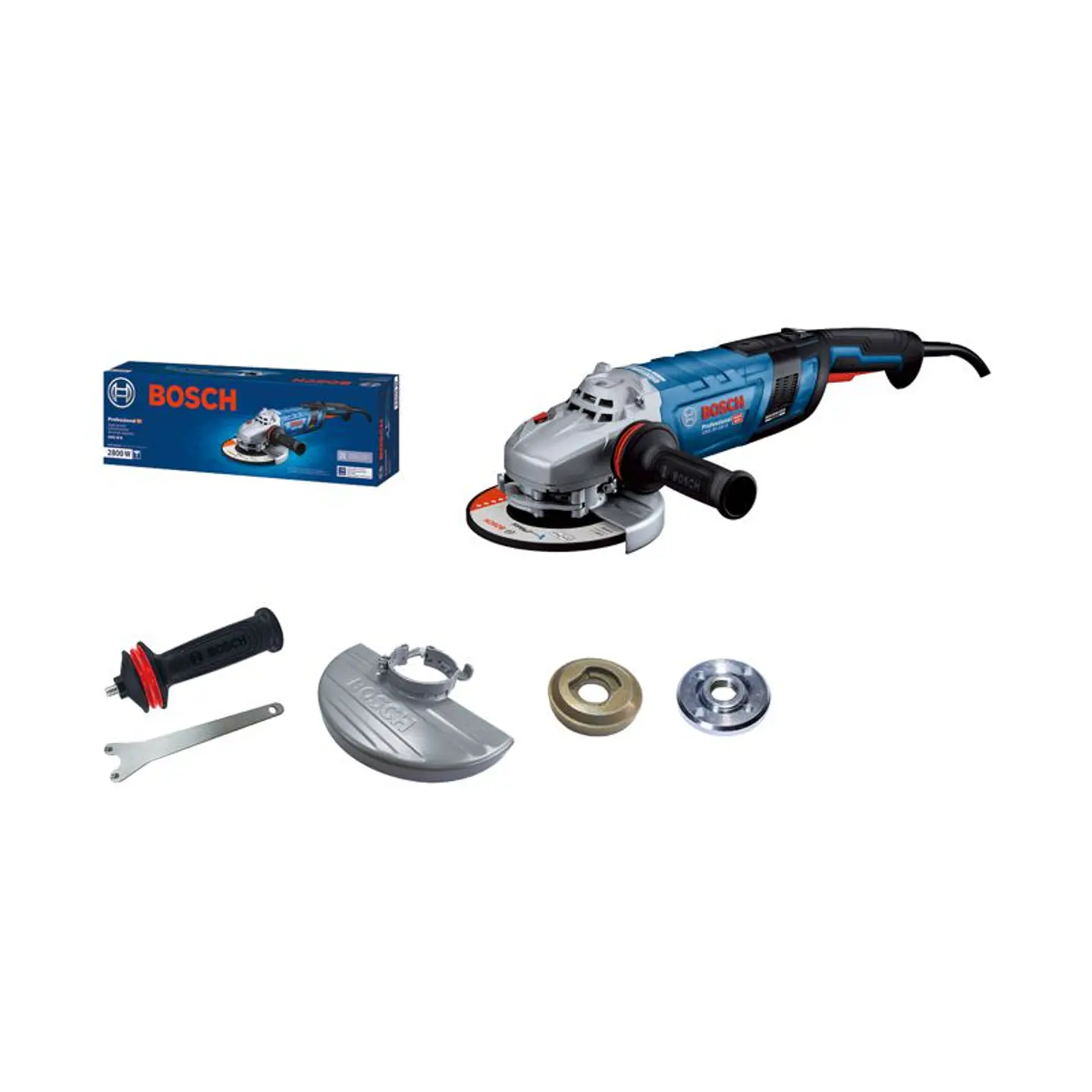 Rebarbadora grande sem escovas 2.800W 230mm GWS 30-230 B BOSCH  2
