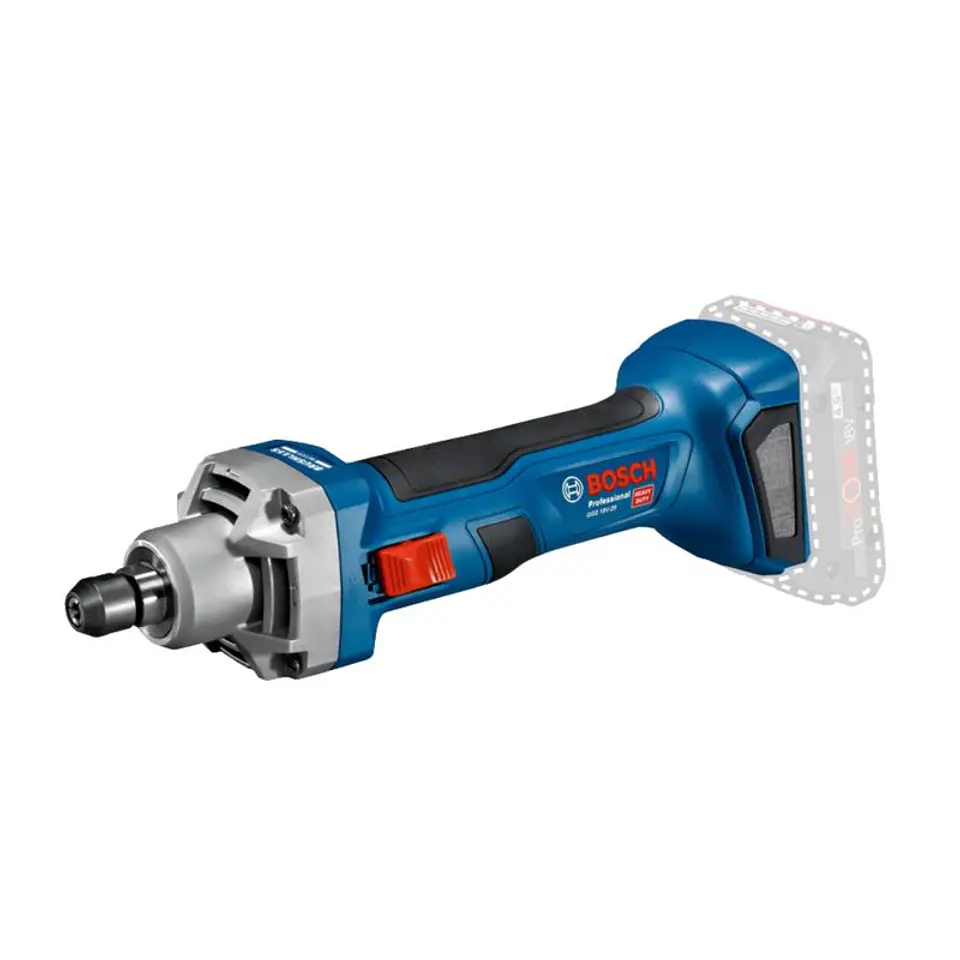Retificadora direita sem fio GGS 18V-20 + Mala L-BOXX BOSCH 2