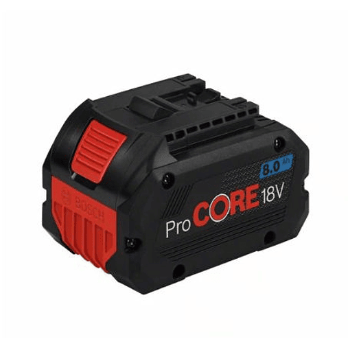 Pack de 6 Baterias 18V (4 x ProCORE18V 4.0Ah + 2 x ProCORE18V 8.0Ah) + Mala L-BOXX BOSCH 6