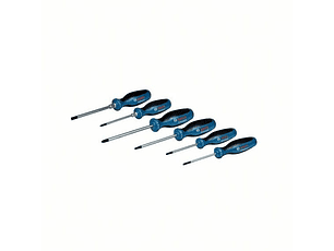 Conjunto de 6 chaves Fenda + Cruz + Torx BOSCH