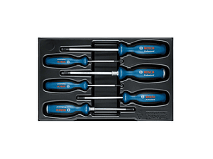 Conjunto de 6 chaves Fenda + Cruz + Torx BOSCH