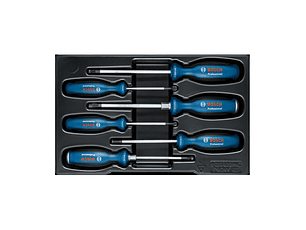 Conjunto de 6 chaves Fenda + Cruz + Torx BOSCH