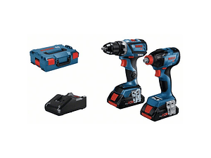 Conjunto de Aparafusadoras Sem Fio GDX 18V-210 C + GSR 18V-60 C BOSCH