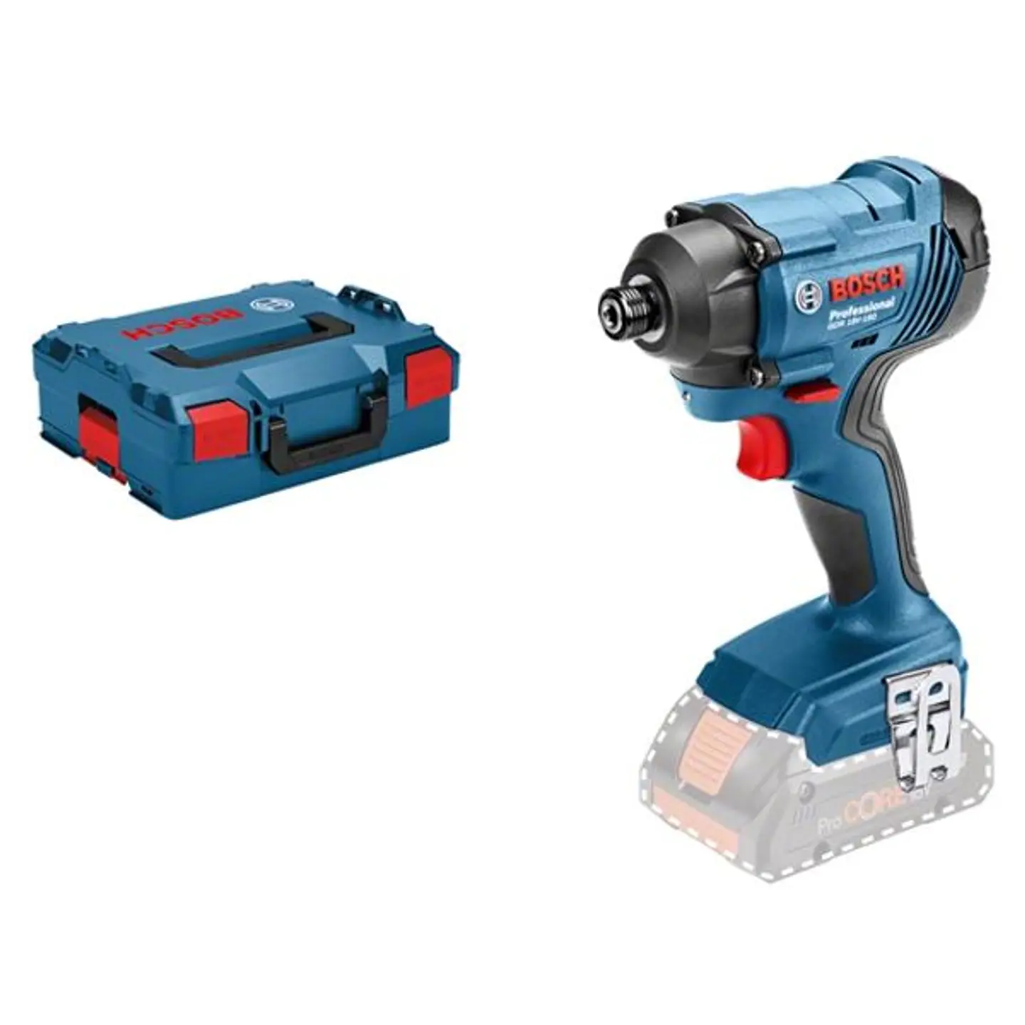 Aparafusadoras de Impacto 1/4' sem fio GDR CLICK & GO 18V BOSCH 2