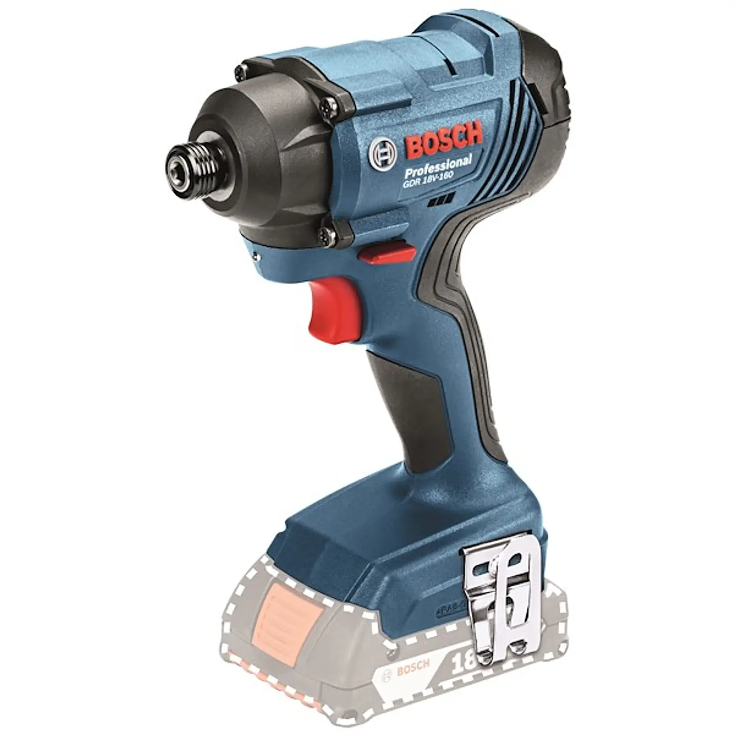 Aparafusadoras de Impacto 1/4' sem fio GDR CLICK & GO 18V BOSCH 1