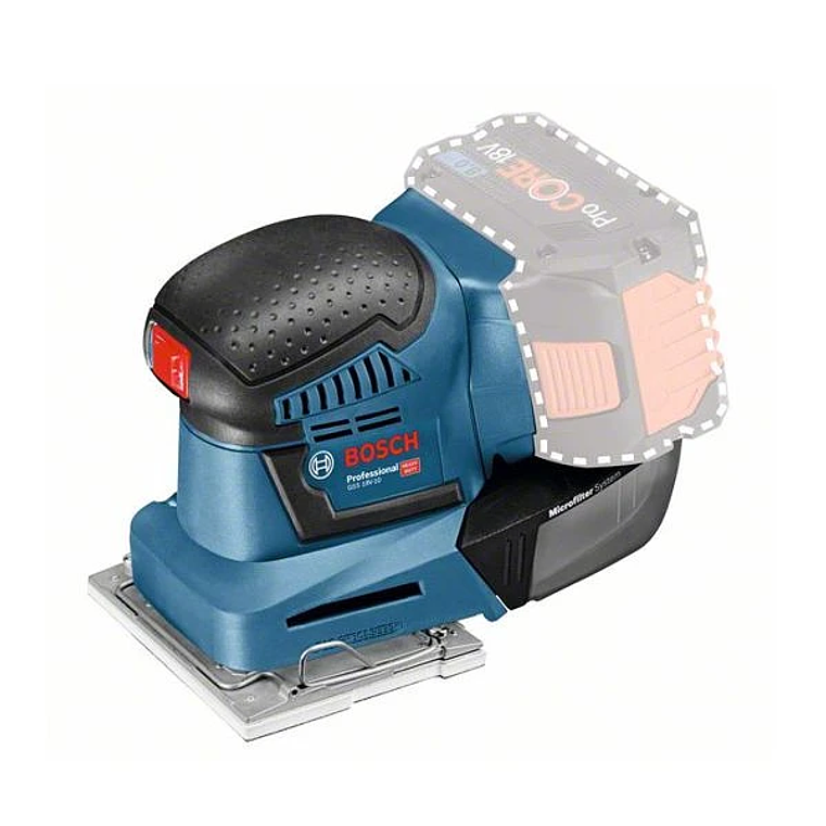 Lixadeira Orbital sem fio GSS CLICK & GO 18V BOSCH 1