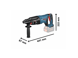 Martelo perfurador SDS plus sem fio GBH 18V-26 D BOSCH