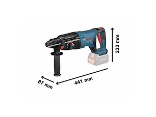Martelo perfurador SDS plus sem fio GBH 18V-26 D BOSCH