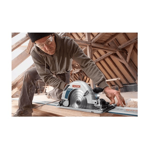 Serra circular manual GKS 85 G + Guia FSN 1400 BOSCH 5