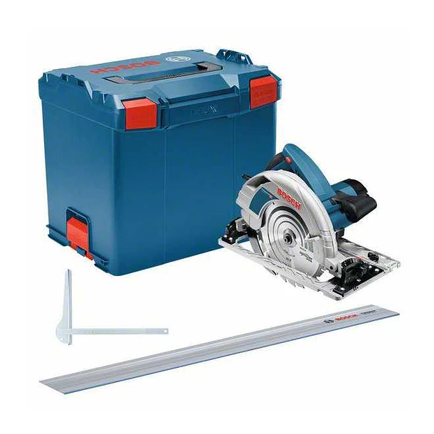 Scie Circulaire Bosch GKS 85 G + Rail De Guidage FSN 1400 - 2200W, Ø 235mm - Pour Coupes Précises