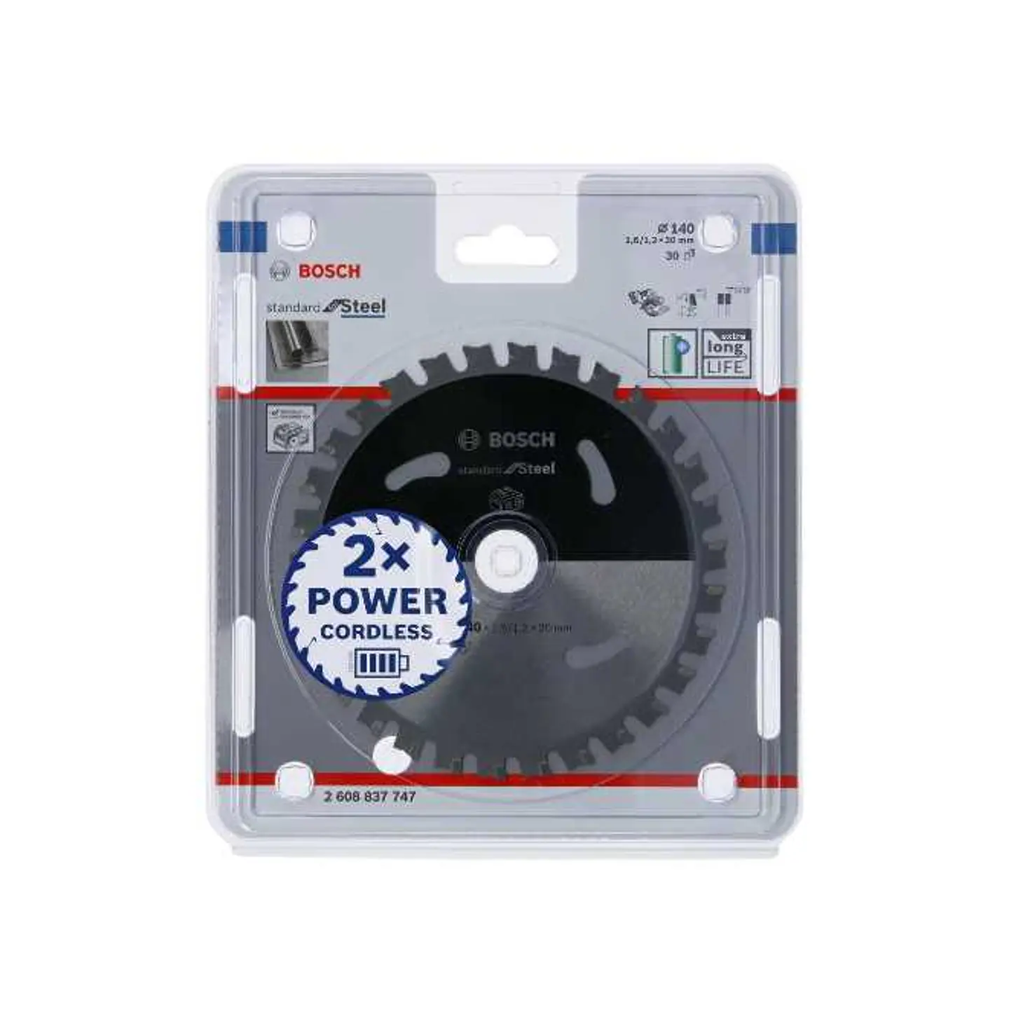 Disco de Serra Circular para Serras a Bateria STANDARD FOR STEEL BOSCH 2